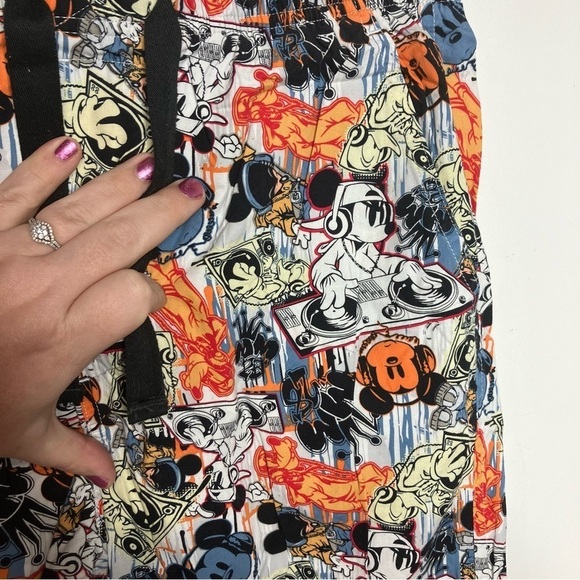 Disney parks pajama pants size small Mickey Mouse Donald Duck Pluto - Picture 4 of 8